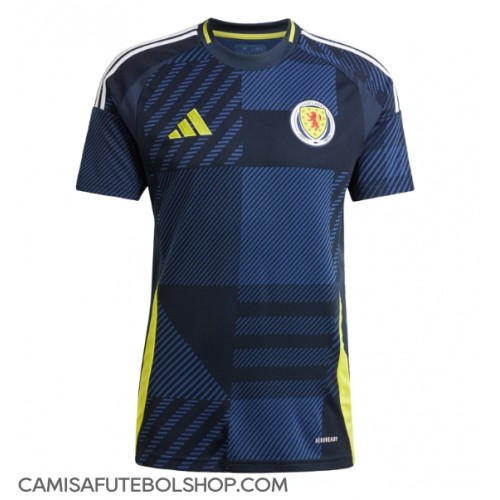 Camisa de time de futebol Escócia Replicas 1º Equipamento Europeu 2024 Manga Curta